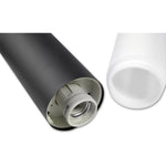 Lampe de jardin LED Filaire E27 Manille 65 cm noire – Borne extérieure moderne IP44