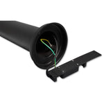 Lampe de jardin LED Filaire E27 Manille 65 cm noire – Borne extérieure moderne IP44