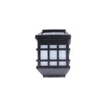 Lampe solaire LED murale effet flamme – applique extérieure décorative IP44