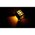 Lampe solaire LED murale effet flamme – applique extérieure décorative IP44