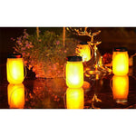 Lampe Solaire LED Décorative Effet Flamme “Sablier” – Éclairage Jardin IP44