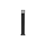 Lampe filaire de Jardin LED 12W Clark 80 cm – Borne Extérieure sur Pied Noir Design Moderne