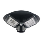 Lampe solaire LED 150W type lanterne 5000K IP65 avec capteur de mouvement et crépuscule – éclairage extérieur puissant