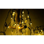 Guirlande Solaire LED Extérieure 40 LED 7,85 m – Gouttes Lumineuses Blanc Chaud IP44