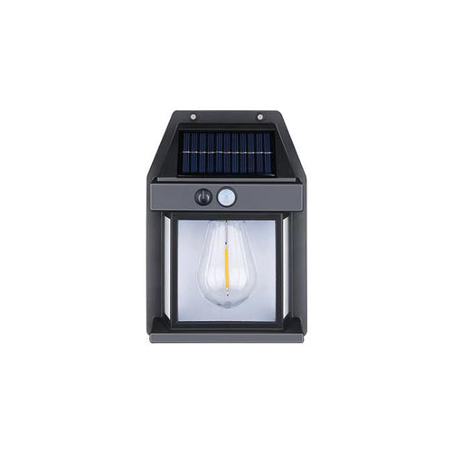 Lampe solaire LED avec détecteur de mouvement et capteur – éclairage extérieur automatique IP65