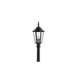 Lampadaire LED Filaire Victoria E27 – Borne de jardin 229 cm sur pied noir moderne