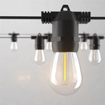 Guirlande solaire LED 10 m ronde – Éclairage extérieur décoratif autonome IP44 pour jardin, terrasse et balcon