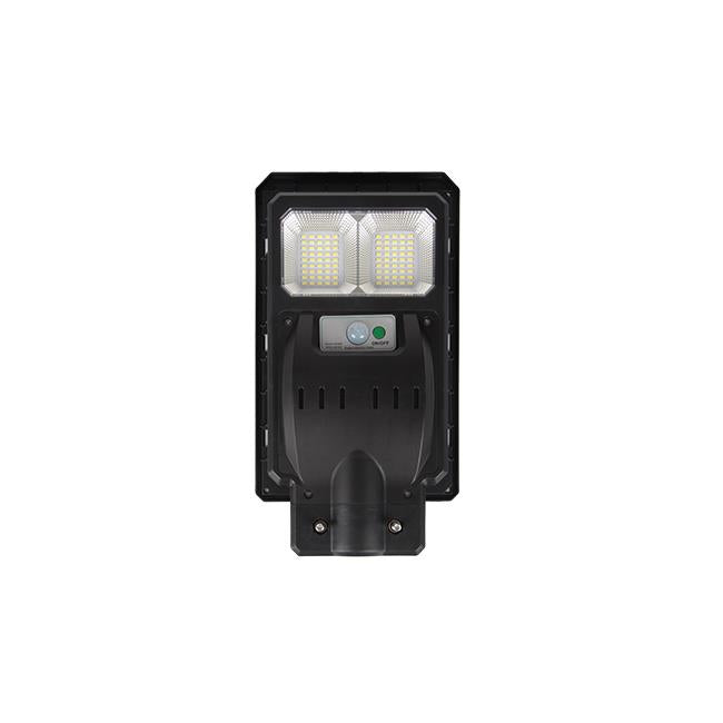 Lampe solaire LED street 100W 6000K IP65 avec détecteur de mouvement – éclairage extérieur puissant automatique