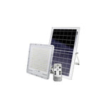 Projecteur LED Solaire Hybride 200W 230V avec Télécommande – Éclairage Extérieur Puissant IP65 4500K Autonome et Secteur