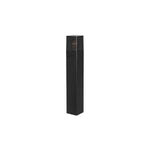 Lampe de jardin LED Filaire E27 sur pied - carrée de 50 cm borne extérieure