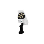 Lampe solaire LED “fausse caméra” avec détecteur de mouvement et télécommande – éclairage extérieur dissuasif automatique IP65