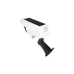 Lampe solaire LED “fausse caméra” avec détecteur de mouvement et télécommande – éclairage extérieur dissuasif automatique IP65