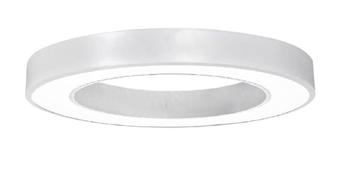 Plafonnier LED Filaire Rond 5630SMD 64W – Blanc Chaud 3000K – Blanc – 80 lm/W AC175-260V