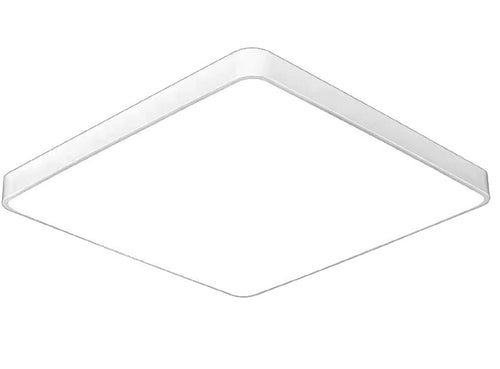 Plafonnier LED Filaire Carré 5630SMD 30W – Blanc Chaud 3000K – Blanc – 80 lm/W AC175-260V