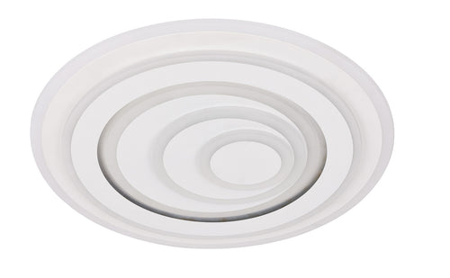 Plafonnier LED Filaire Rond 2835SMD 48x2W – 7200 lm – CCT 3000K à 6000K – AC175-260V