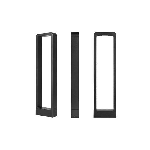 Lampe LED Filaire d’extérieur Rio 7W – Applique de jardin sur pied 60 cm noire moderne