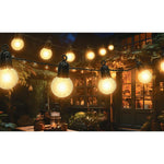 Guirlande Solaire LED Extérieure 20 LED 4,85 m – Éclairage Jardin Blanc Chaud IP44