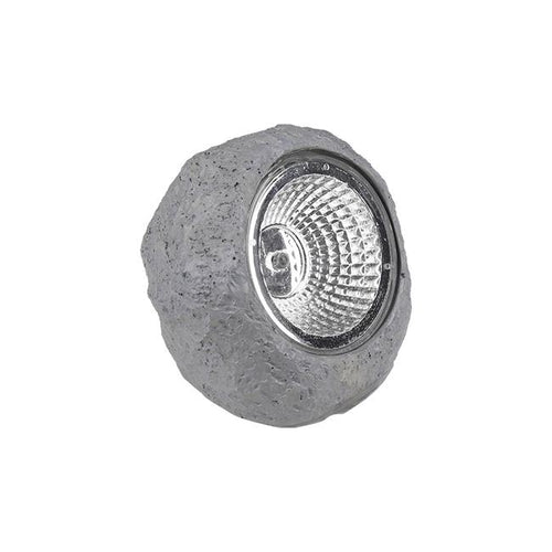 Lampe Solaire LED de Jardin en Forme de Pierre 8,5 cm – Éclairage Décoratif Extérieur IP44