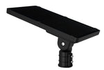 Lampadaire hybride LED solaire/secteur 6600LM/40W 12Ah/9.6V IP65 4000K+6000K + télécommande