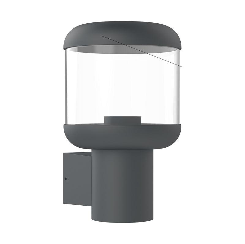 Applique Murale filaires LED Aluminium PC Transparent Douille E27 220-240V IP54 – Luminaire Extérieur