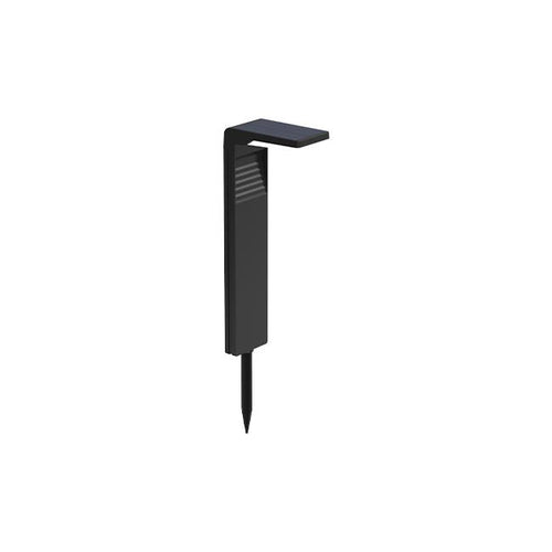 Lampe solaire LED de jardin à piquer – borne lumineuse extérieure