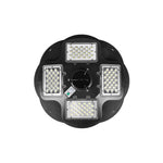 Lampe solaire LED 200W type lanterne 5000K IP65 avec détecteur de mouvement et crépuscule – éclairage extérieur haute puissance