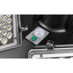 Lampe solaire LED 200W type lanterne 5000K IP65 avec détecteur de mouvement et crépuscule – éclairage extérieur haute puissance