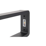 Lampe LED Filaire d’extérieur Rio 7W – Applique de jardin sur pied 50 cm noire