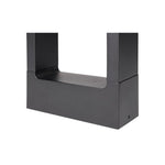 Lampe LED Filaire d’extérieur Rio 7W – Applique de jardin sur pied 80 cm noire moderne
