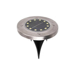 Lot de 4 Lampes Solaires LED de Jardin 12 SMD – Éclairage Extérieur à Piquer IP44