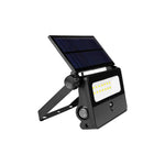 Projecteur LED Solaire Polos 10W avec Détecteur PIR – Éclairage Extérieur 4500K IP54 Autonome Noir