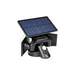 Projecteur LED Solaire 78 SMD avec Détecteur PIR – Éclairage Extérieur IP65 15W 5500K Noir Autonome