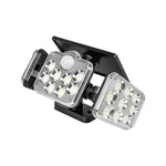 Projecteur LED Solaire 138 SMD avec Détecteur PIR et Télécommande – Éclairage Extérieur IP65 4500K Puissant et Autonome