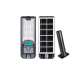 Lampe solaire LED street LIX 50W IP65 6000K avec télécommande et détecteur de mouvement – éclairage extérieur mural automatique