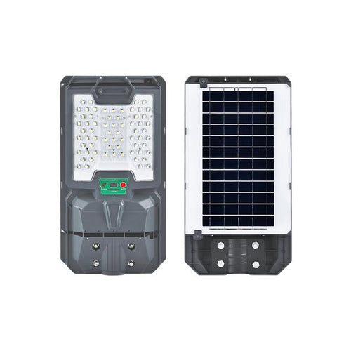 Lampe solaire LED street LIX 100W IP65 6000K avec détecteur de mouvement et télécommande – éclairage extérieur mural automatique