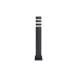 Lampe de jardin filaire LED GU10 Malibu 11x6,5 50 cm – Borne extérieure ronde moderne