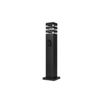 Lampe de jardin filaire LED E27 Malibu 9x9 60 cm avec prise – Borne extérieure moderne et fonctionnelle