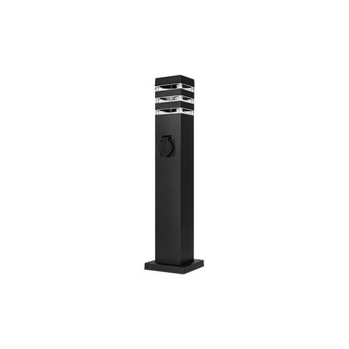 Lampe de jardin filaire LED E27 Malibu 9x9 60 cm avec prise – Borne extérieure moderne et fonctionnelle