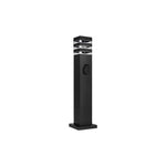 Lampe de jardin filaire LED E27 Malibu 9x9 60 cm avec prise – Borne extérieure moderne et fonctionnelle