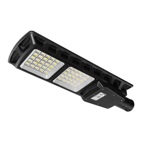 Lampe solaire LED street 200W ALU 3CCT IP65 avec détecteur de mouvement – éclairage extérieur intelligent 3 couleurs