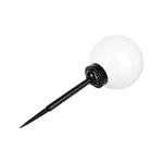 Lampe Solaire LED Boule 20 cm Motif Étoiles – Éclairage Décoratif Extérieur à Piquer pour Jardin
