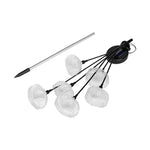 Lampe Solaire LED Fleurs 6xLED 84 cm – Décoration Lumineuse Extérieure à Piquer pour Jardin