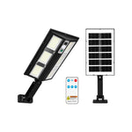 Lampe Solaire LED Slim 210 LED – Détecteur de Mouvement PIR, Télécommande, Éclairage Mural Extérieur IP65 Haute Puissance
