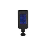 Lampe solaire LED Slim 54 LED avec détecteur de mouvement PIR et télécommande – éclairage extérieur mural IP65