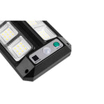 Lampe solaire LED Slim 54 LED avec détecteur de mouvement PIR et télécommande – éclairage extérieur mural IP65