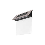 Lampe solaire LED IP44 avec numéro de maison lumineux – plaque murale extérieure automatique avec éclairage crépusculaire