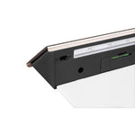 Lampe solaire LED IP44 avec numéro de maison lumineux – plaque murale extérieure automatique avec éclairage crépusculaire