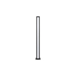Lampe LED Filaire d’extérieur Roma 24W – Borne de jardin 60 cm noire moderne