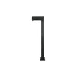 Lampe de jardin filaire LED GX53 Hebin 60 cm noire – Éclairage extérieur moderne et design