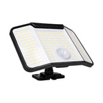 Projecteur LED Solaire 172 SMD avec Détecteur PIR et Télécommande – Éclairage Extérieur Puissant 4500K IP65 Autonome
